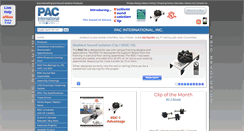 Desktop Screenshot of pac-intl.com